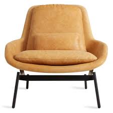 Leather-Clad Leisure Chair